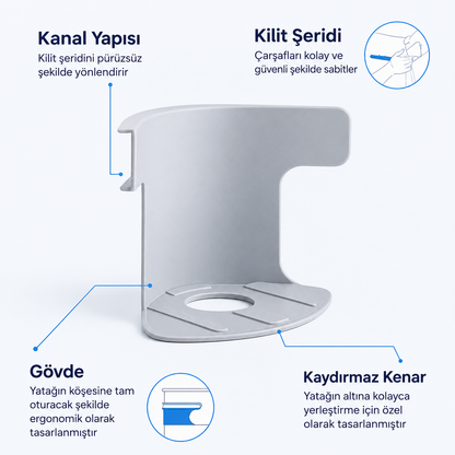 VELMORA™ Çarşaf Kilidi
